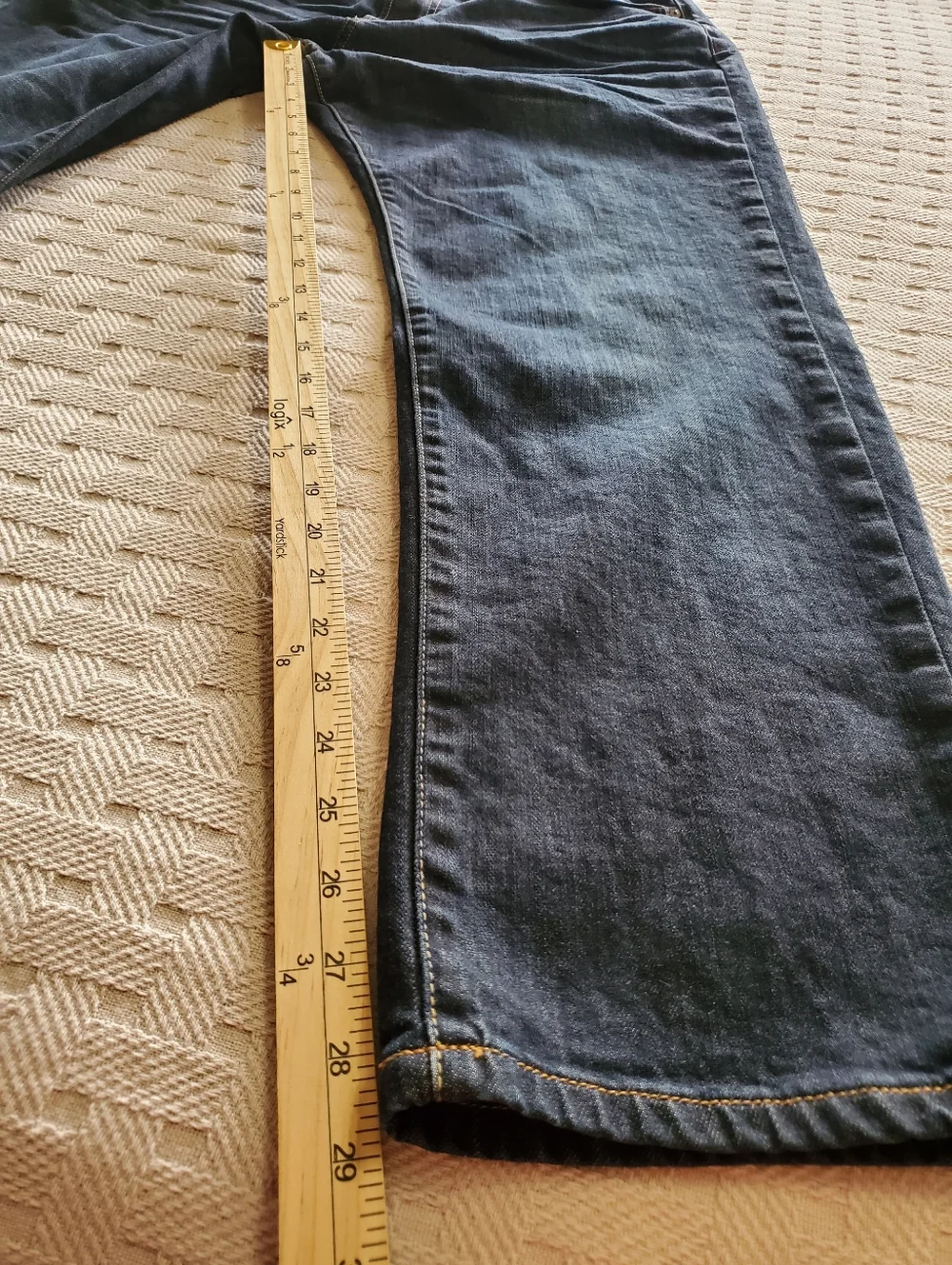 Lucky Brand 221 Original Straight Jeans Vintage 36/30 Dark Wash Men's - Picture 7 of 11